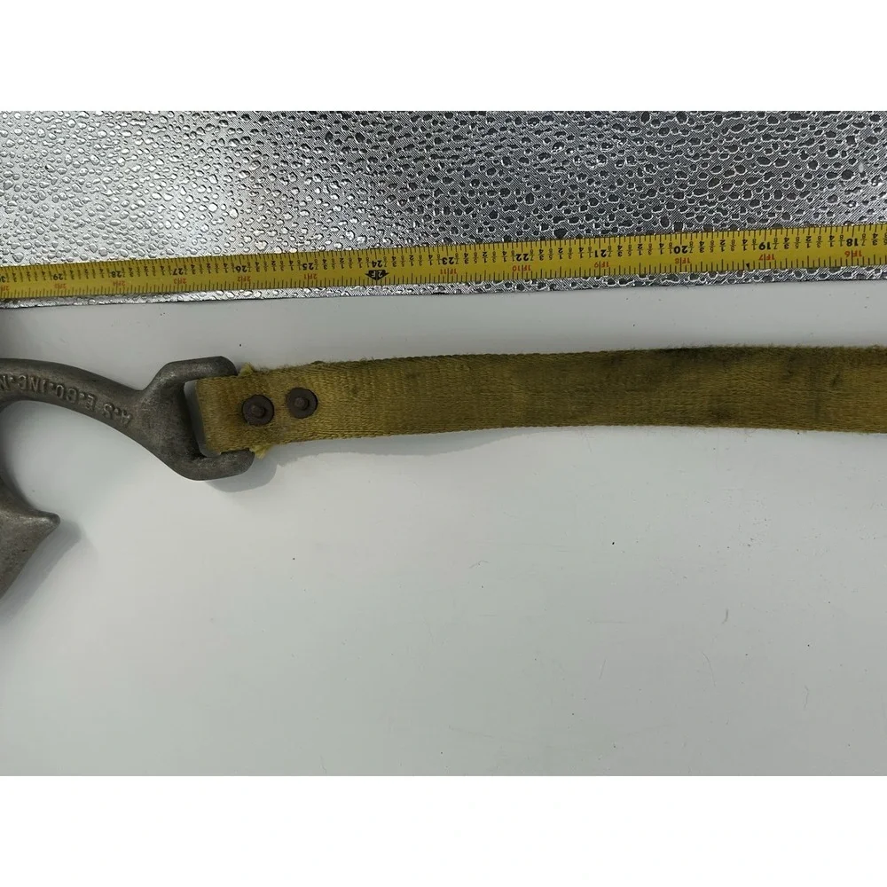 Vintage Firefighter Hose & Ladder Strap A.S E. Inc. NY USA
